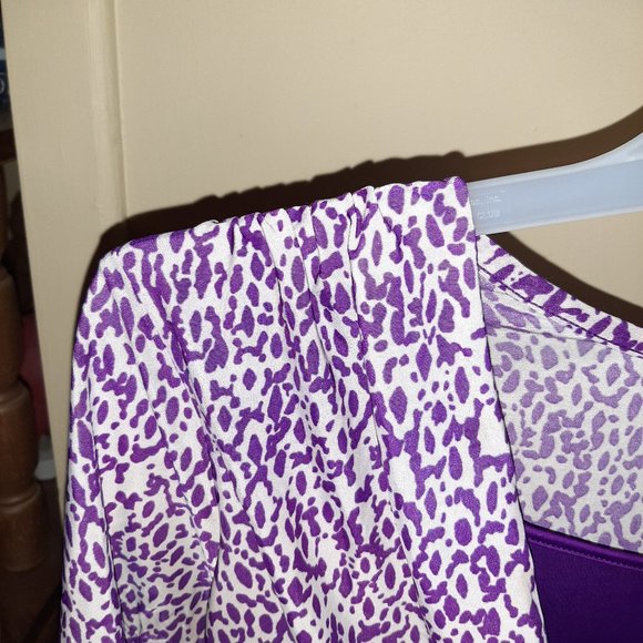 George Purle Blouse with ties. Size XL - Picture 3 of 4